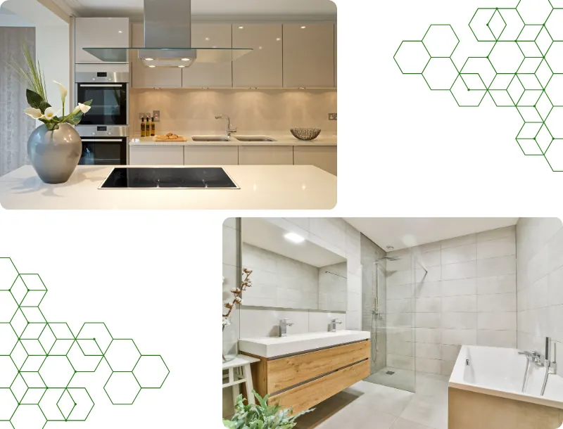 Installation de cuisine et salle de bain sur mesure-Boutonnet Rénov-entreprise de rénovation-renovation d'ampleur-travaux-artisan-rénovation intérieure-salle de bain-isolation-chauffage-terrasse-Combrailles-Saint-Nectaire-Clermont-Ferrand-Puy-de-Dôme