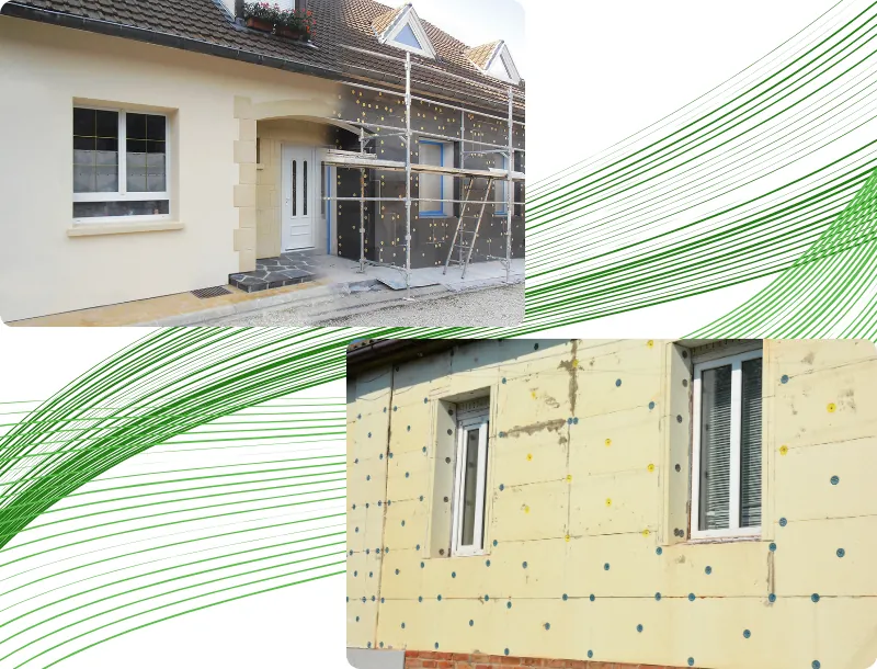 Isolation thermique par l’extérieur-Boutonnet Rénov-entreprise de rénovation-renovation d'ampleur-travaux-artisan-rénovation intérieure-salle de bain-isolation-chauffage-terrasse-Combrailles-Saint-Nectaire-Clermont-Ferrand-Puy-de-Dôme